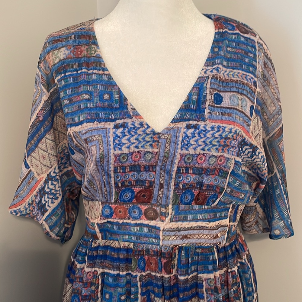 Boho Pattern Dress - Picture 2 of 5